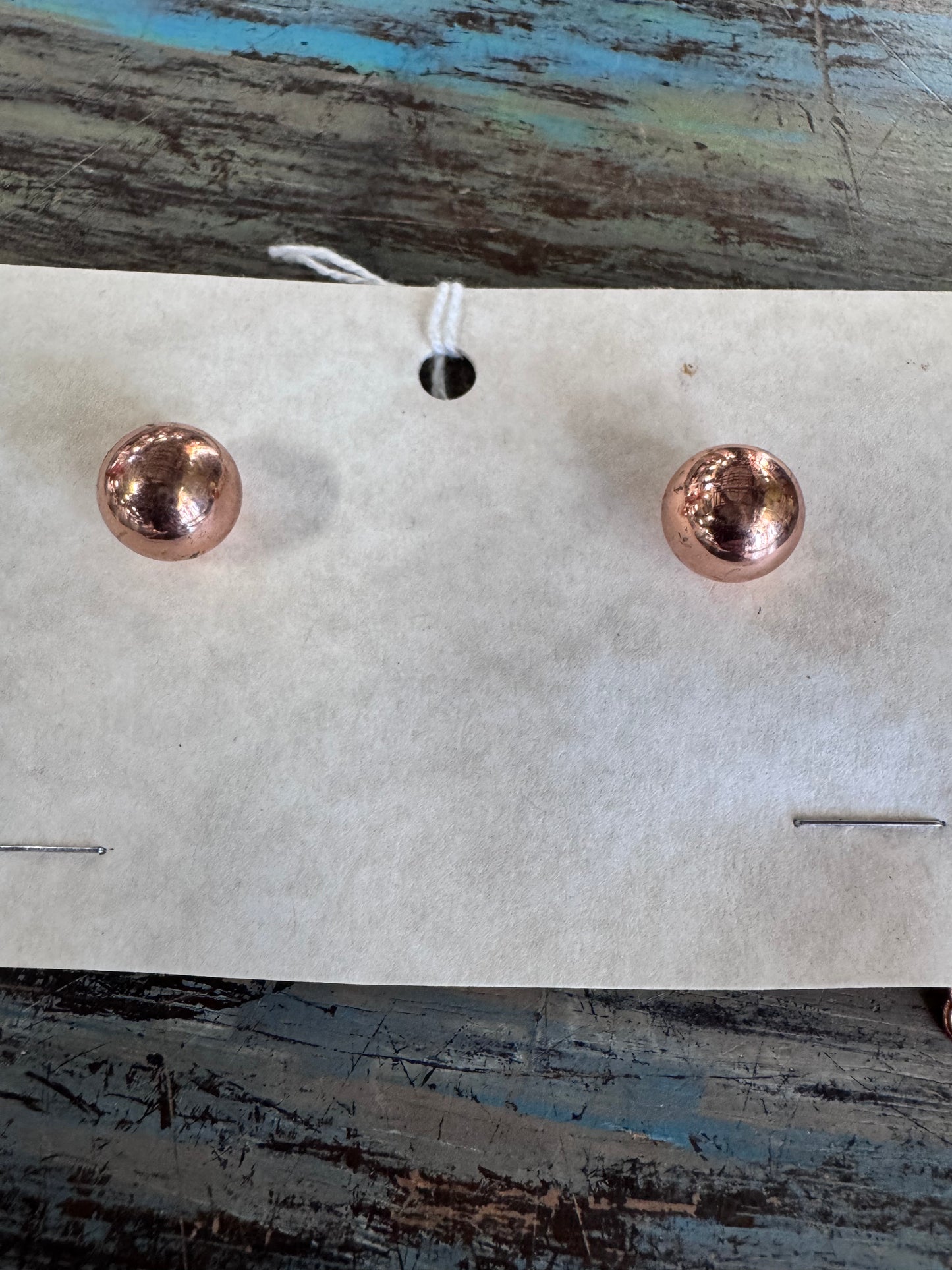 Rose Gold Statement Necklace and Earring Set