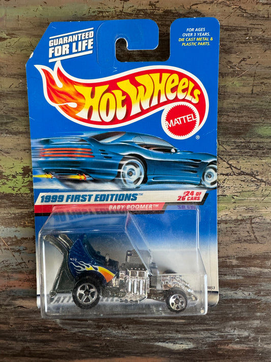 Hot Wheels 1998 First Editions Baby Boomer Blown Baby Buggy #24 of 26 Cars in original packaging