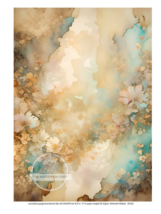DC365 A4 Cottagecore Wallpaper Decoupage Central Rice Paper Decoupage Designs