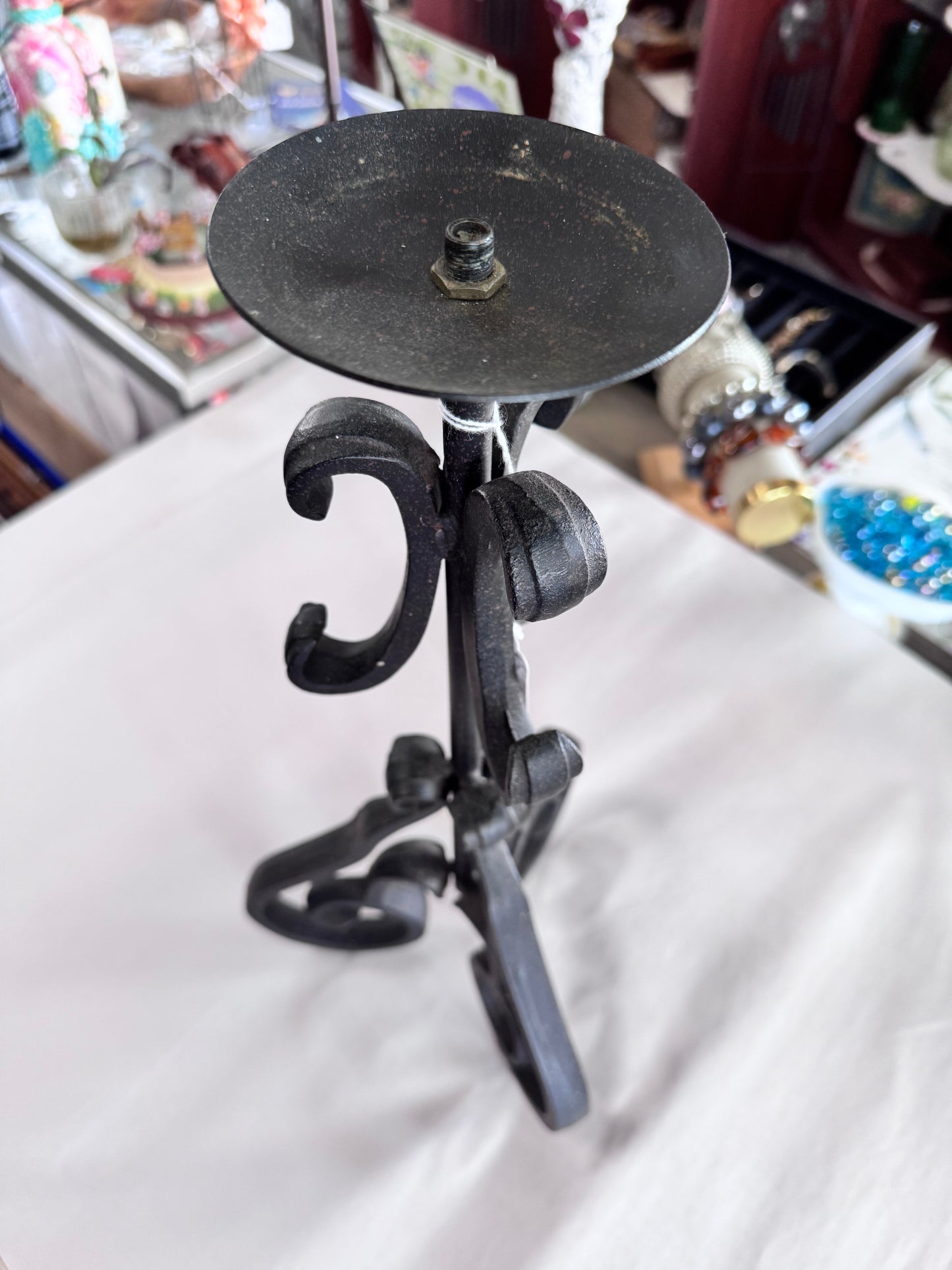 Wrought Iron Lamp Base