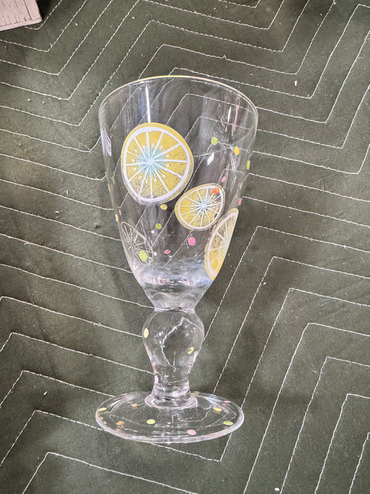 Lemon Slice Goblet
