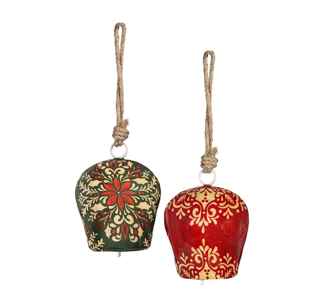 Joyful Traditions Garden Bell Printed Metal Bell