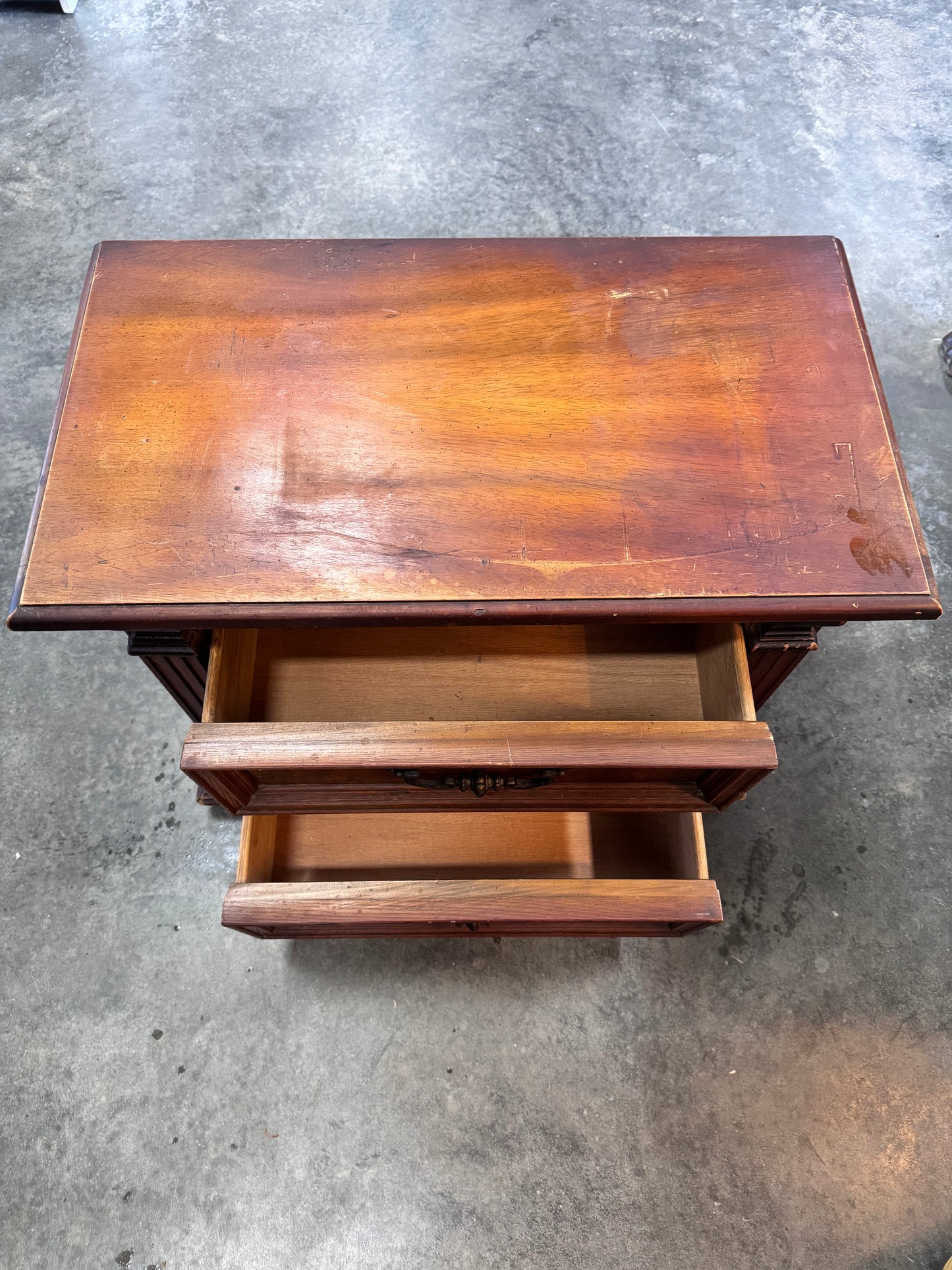 Solid Wood Dark finish Night Stand