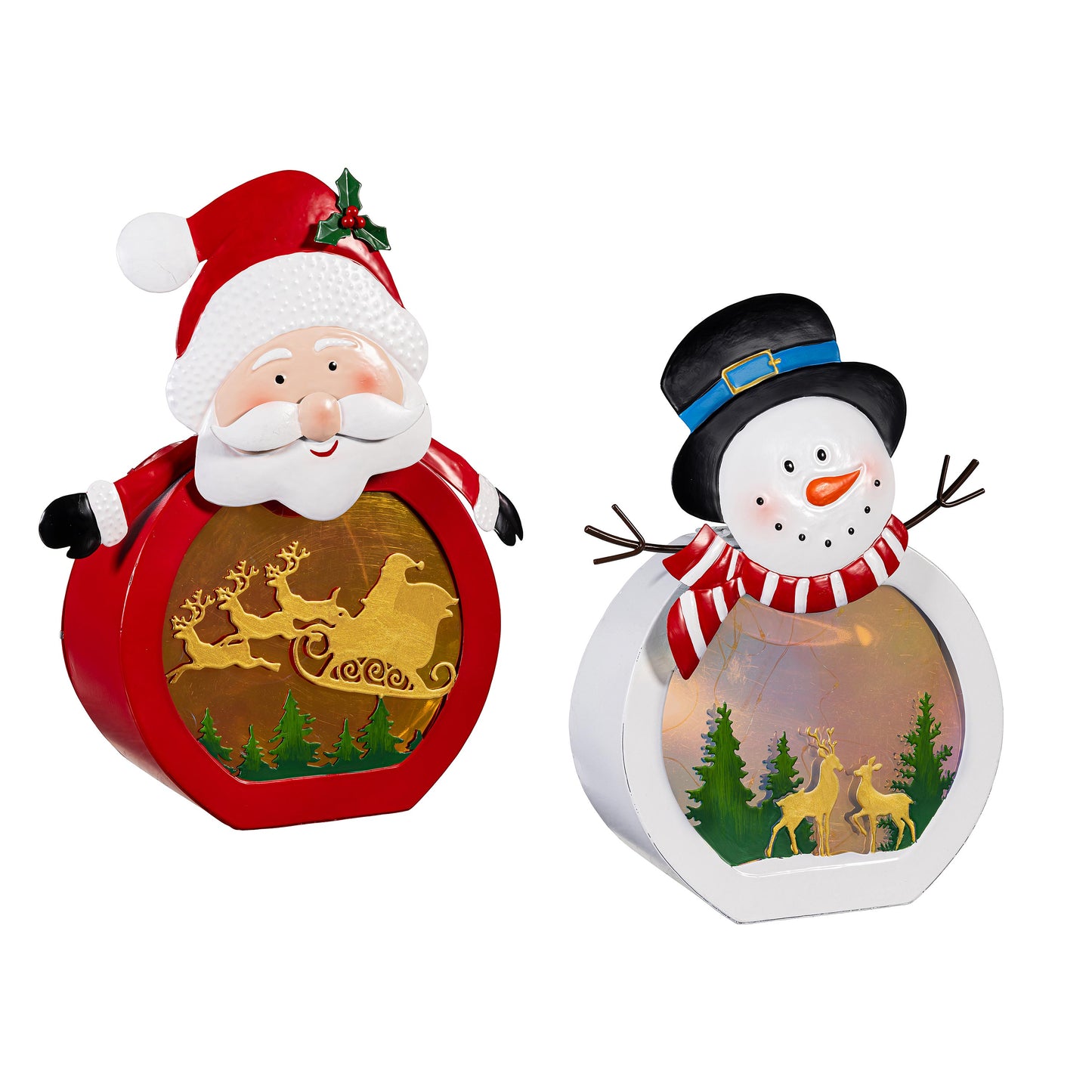 Season to Sparkle Garden Statue, LED RGB Color Changing