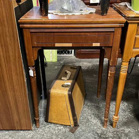 Sewing Table with Kenmore Machine and Button attachments