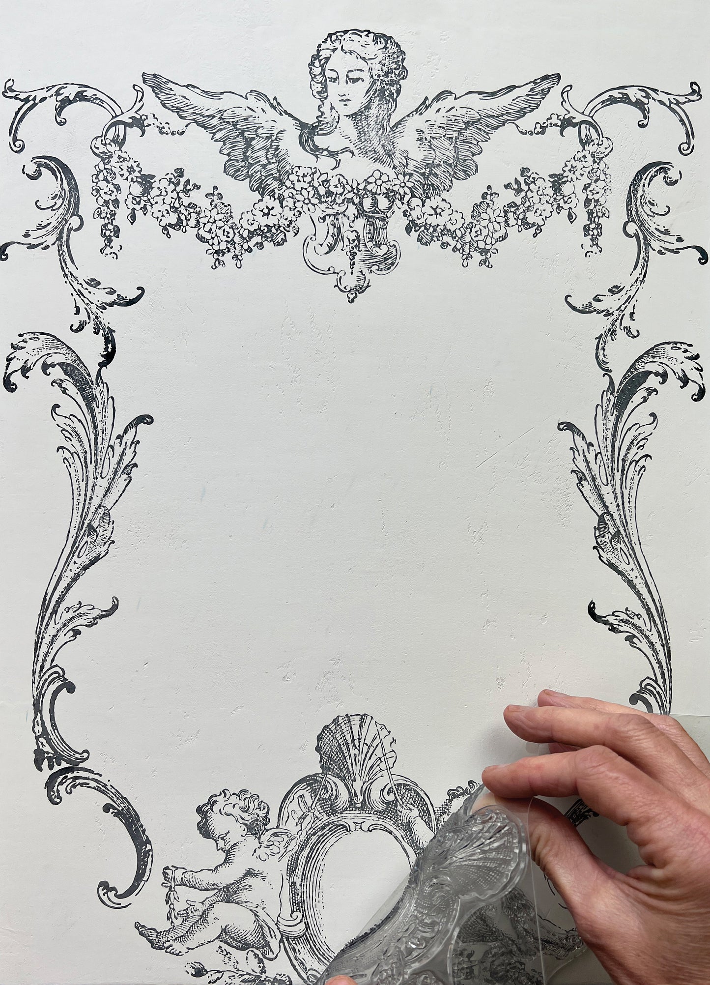 Reverie Iron Orchid Designs Stamp set Retired