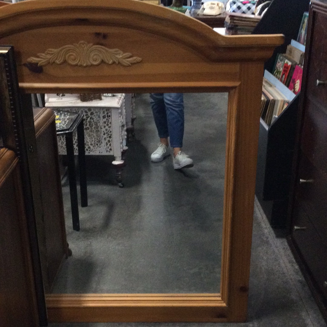 Framed Mirror Country Pine