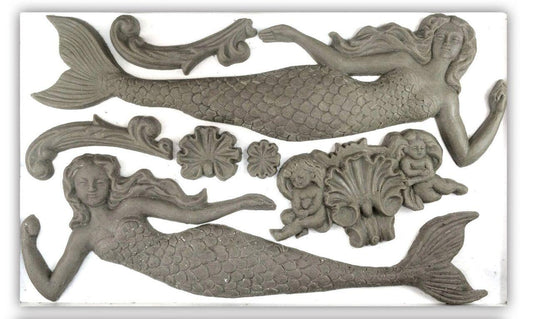 Sea Sisters Iron Orchid Designs Mould set