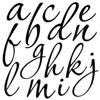 Swoosh typography Iron Orchid Designs Stamp Set