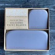 Silicone Blades Iron Orchid Designs Paint Trowel set