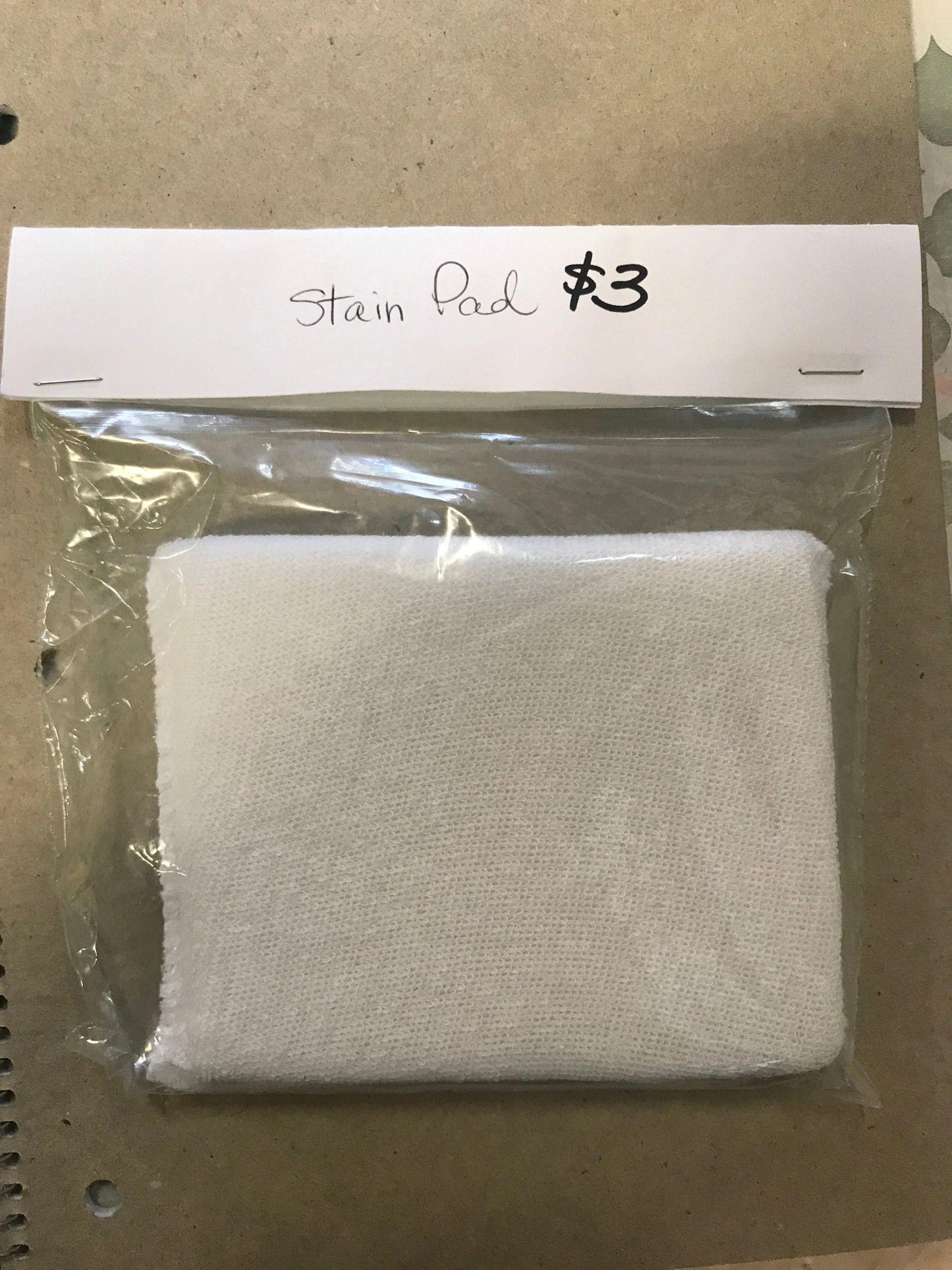 Stain pad