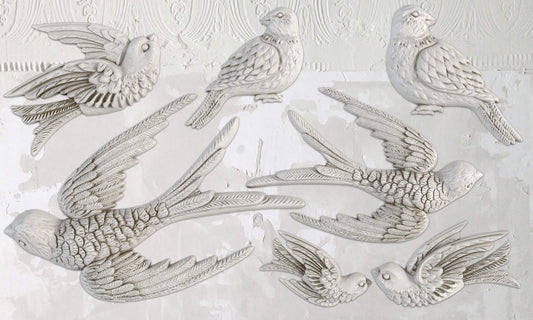 Birdsong Iron Orchid Designs Mould