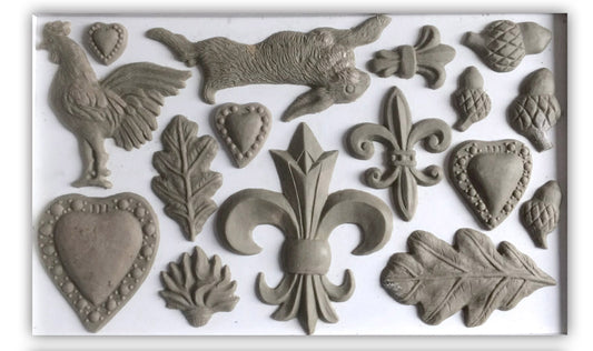 Fleur De Lis Iron Orchid Designs Mould set