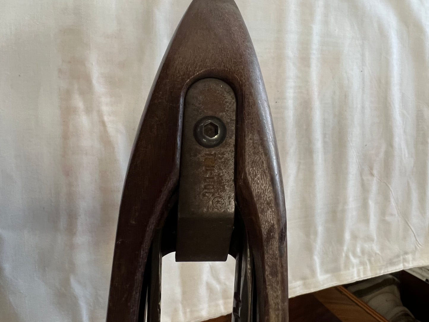 Vintage wooden loom shuttle