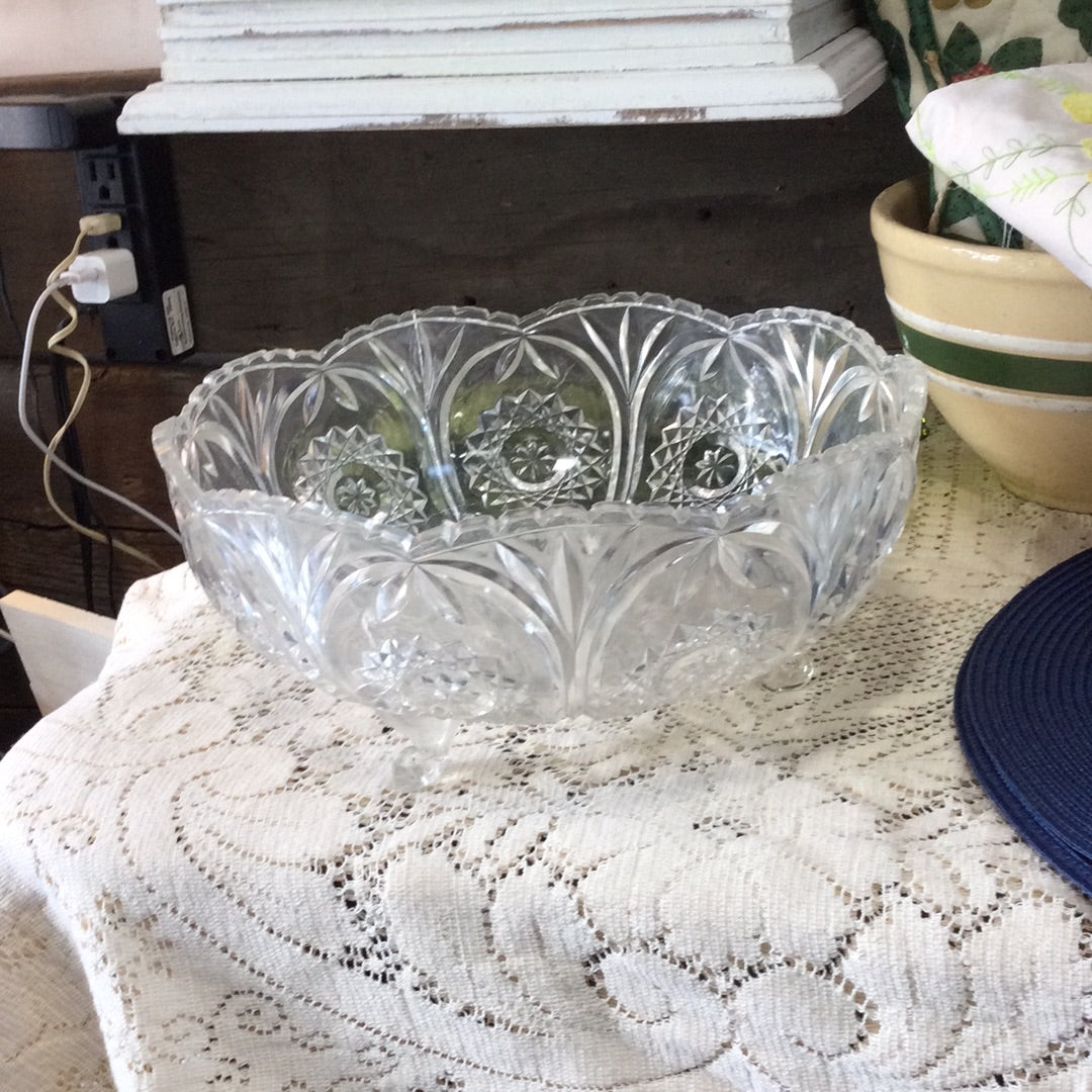 Mid Century Plastic Bowl