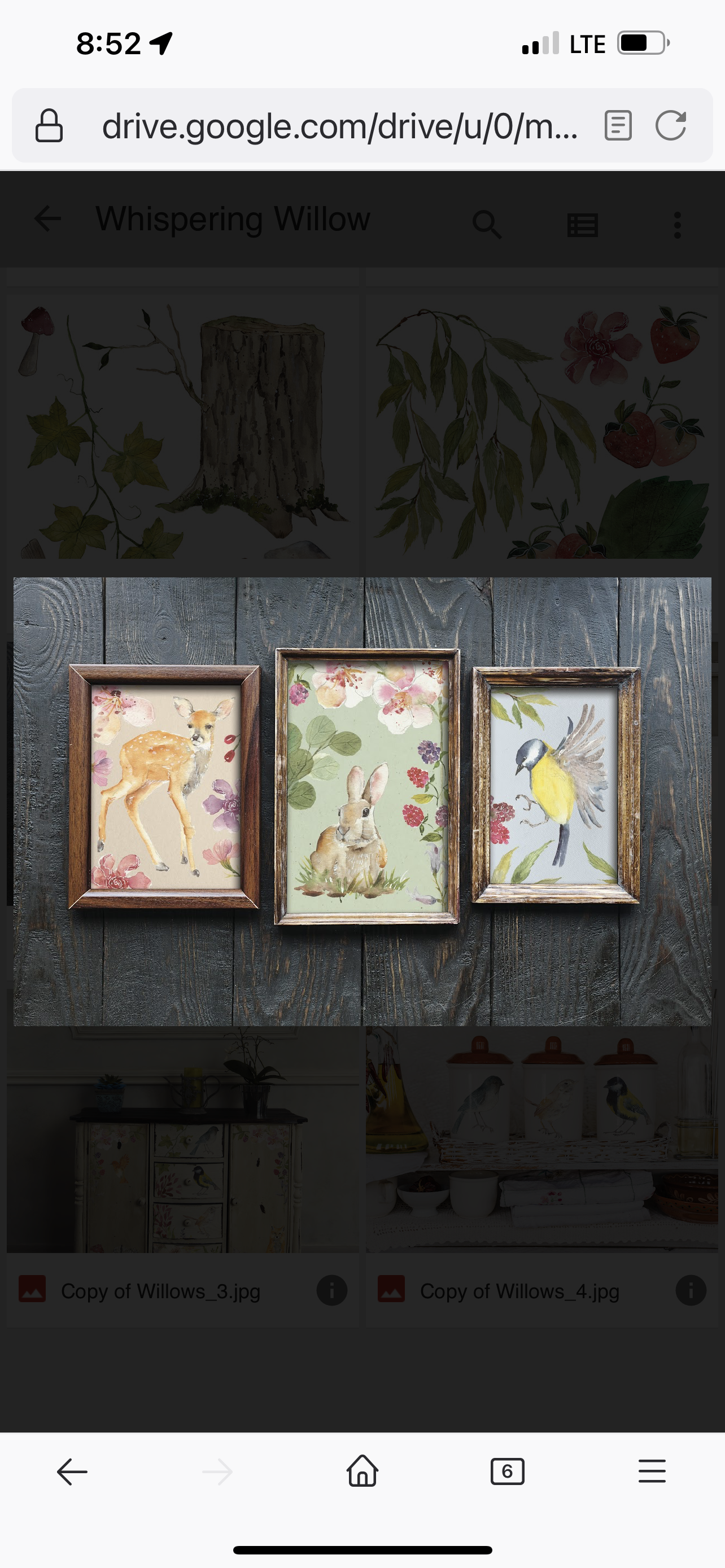 Whispering Willow Iron Orchid Designs Transfer