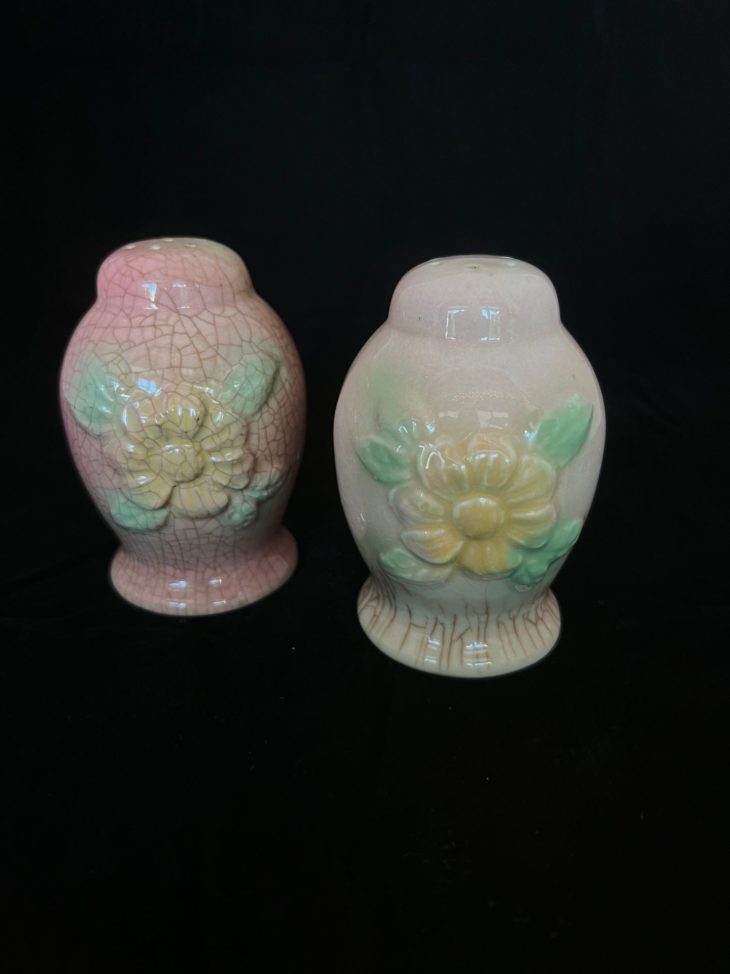 Vintage Hull Sunglow Salt & Pepper shakers