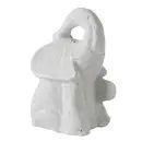 White Rustic Little Elephant