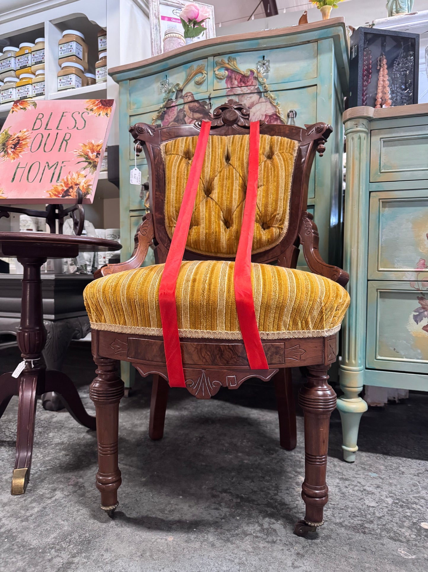 Vintage Victorian Parlor Chair