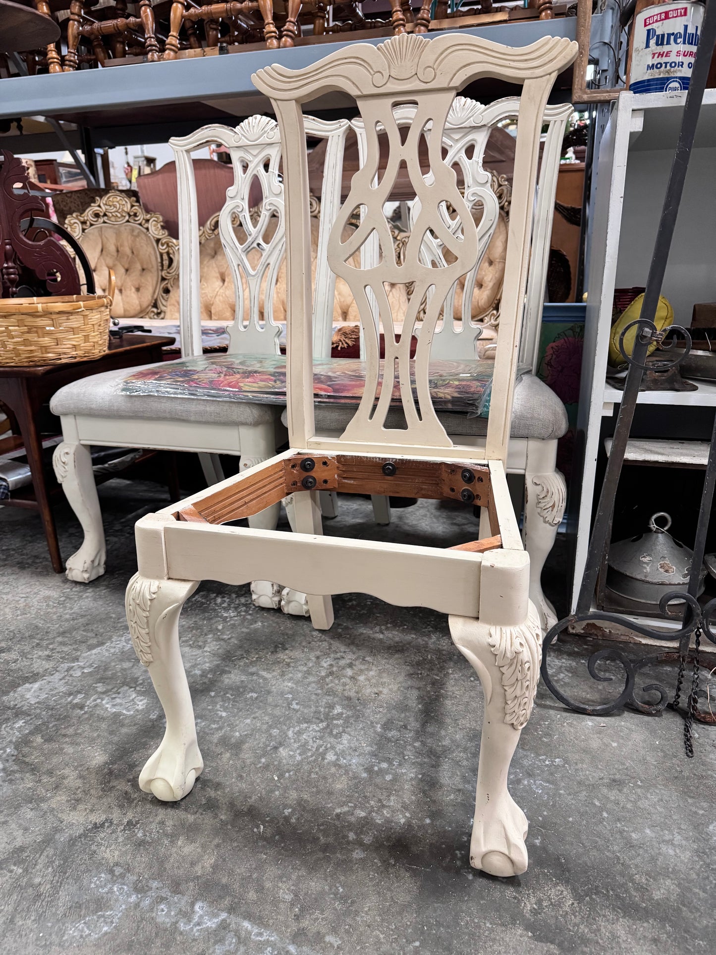 Chippendale Style Dining Chair Reproduction