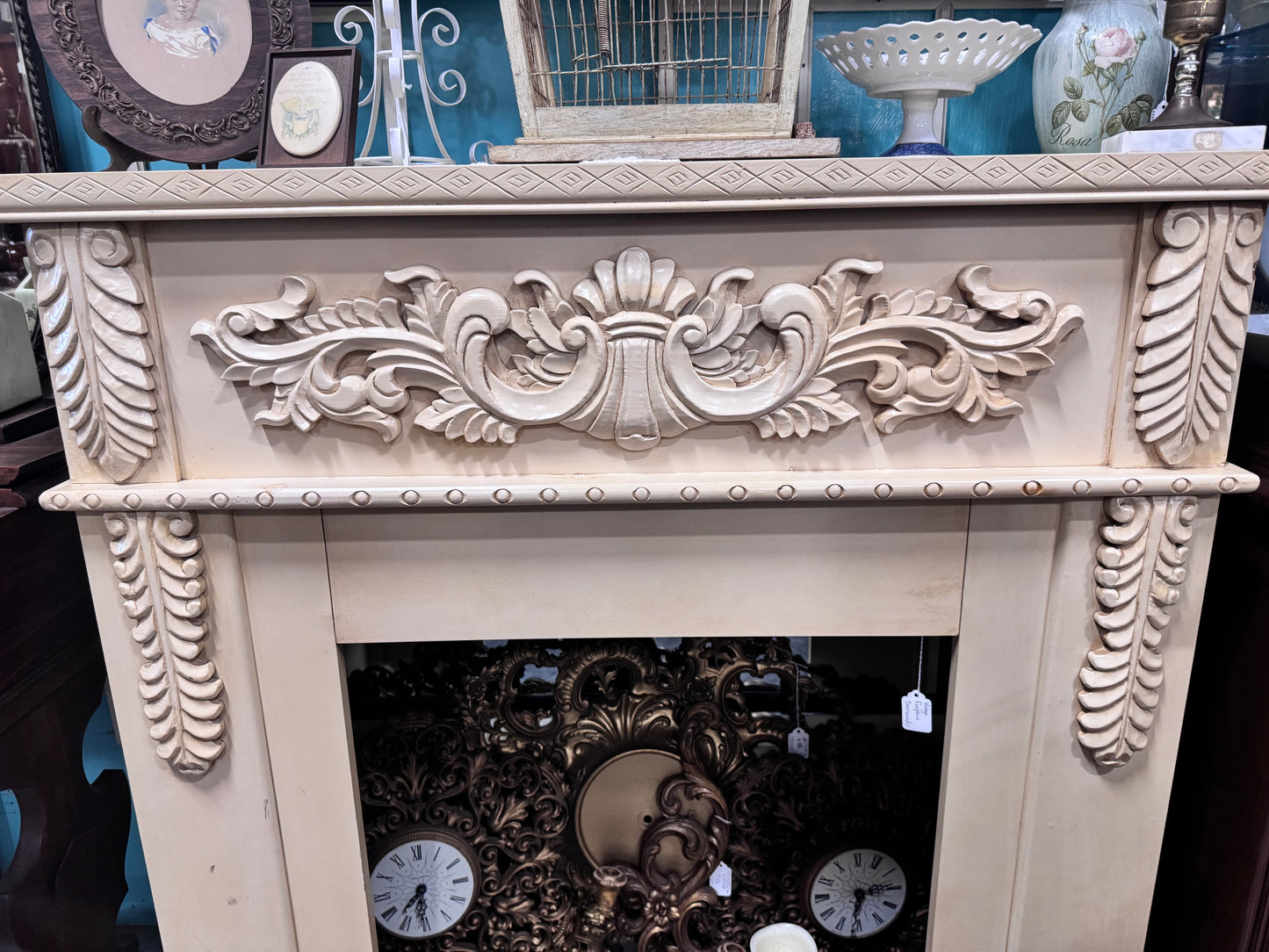 Vintage Fireplace Surround