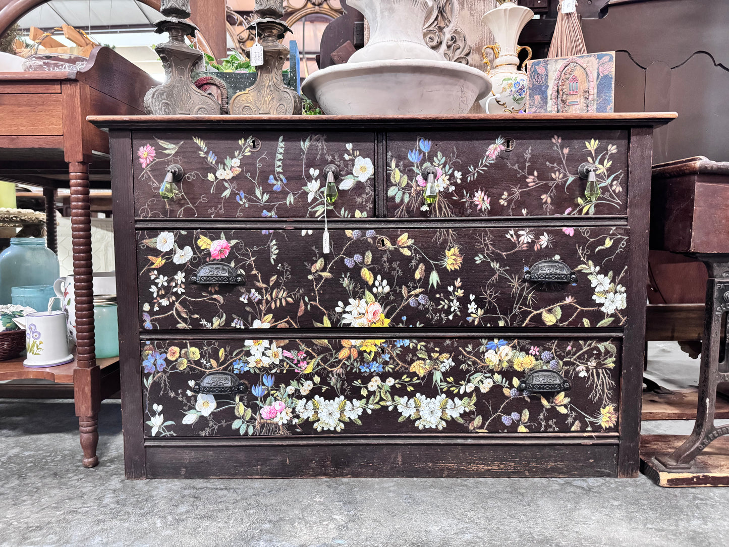 2 Over 2 Solid Wood Dresser
