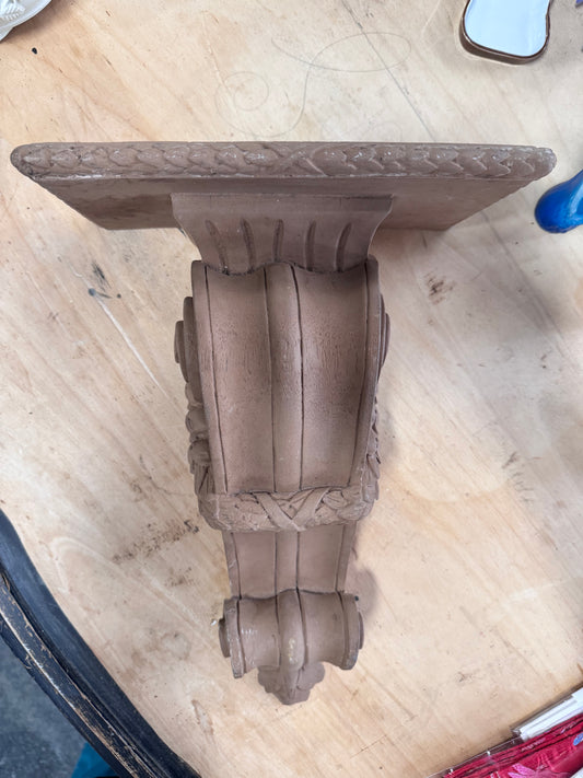 Garlanded Corbel Shelf