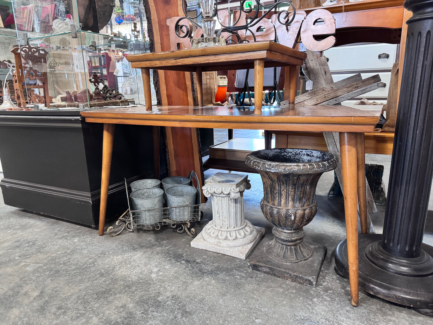 Mid Century Danish Stacked Coffee Table