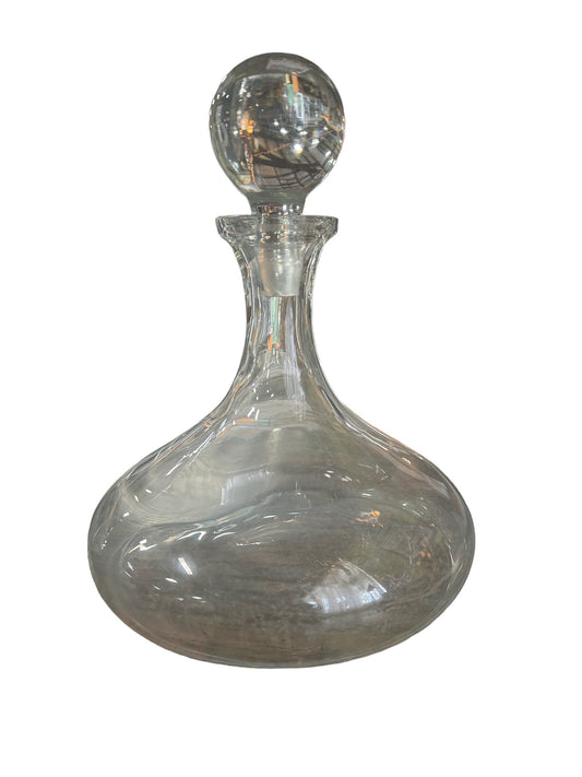 Vintage Glass Wine Decanter