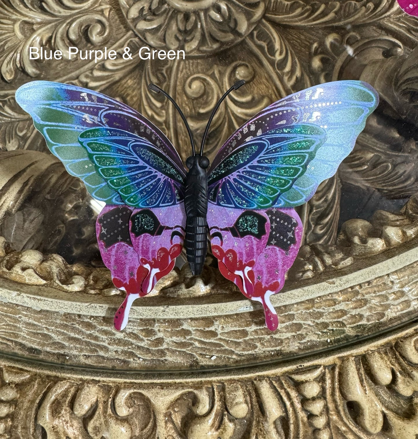 Indoor or Outdoor Magnetic Glitter Butterflies