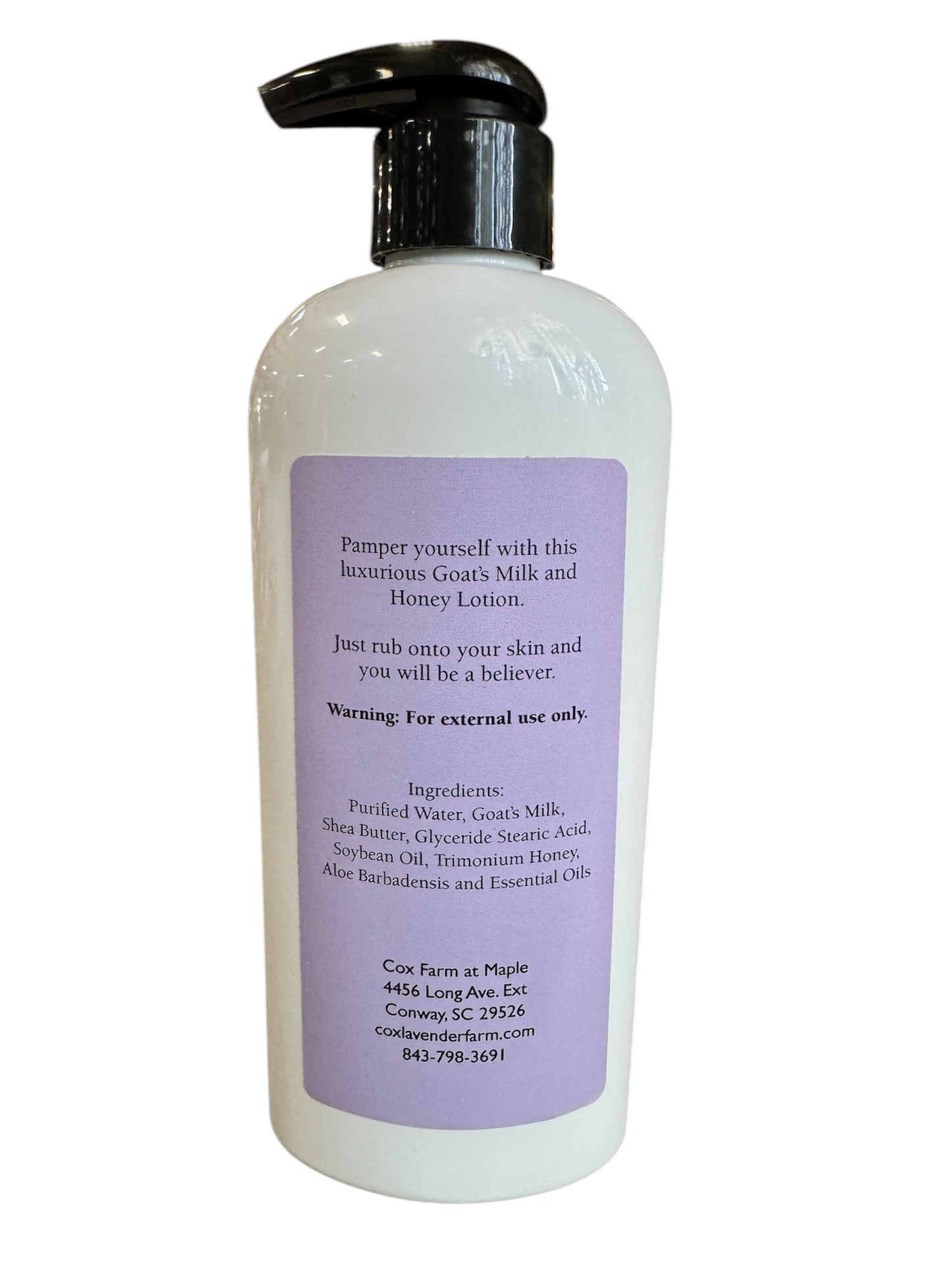 Goat's Milk Lotion Lavender