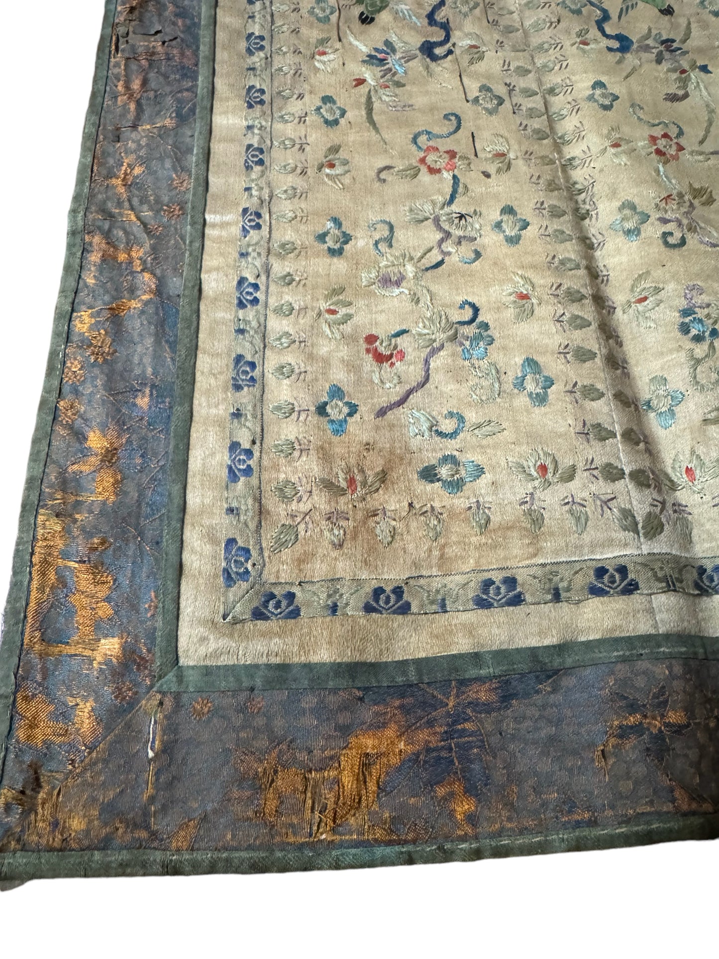 Vintage Asian Silk textiles