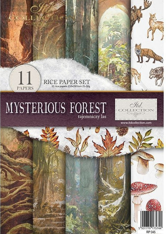 Mysterious Forest ITD Collection Decoupage Rice Papers