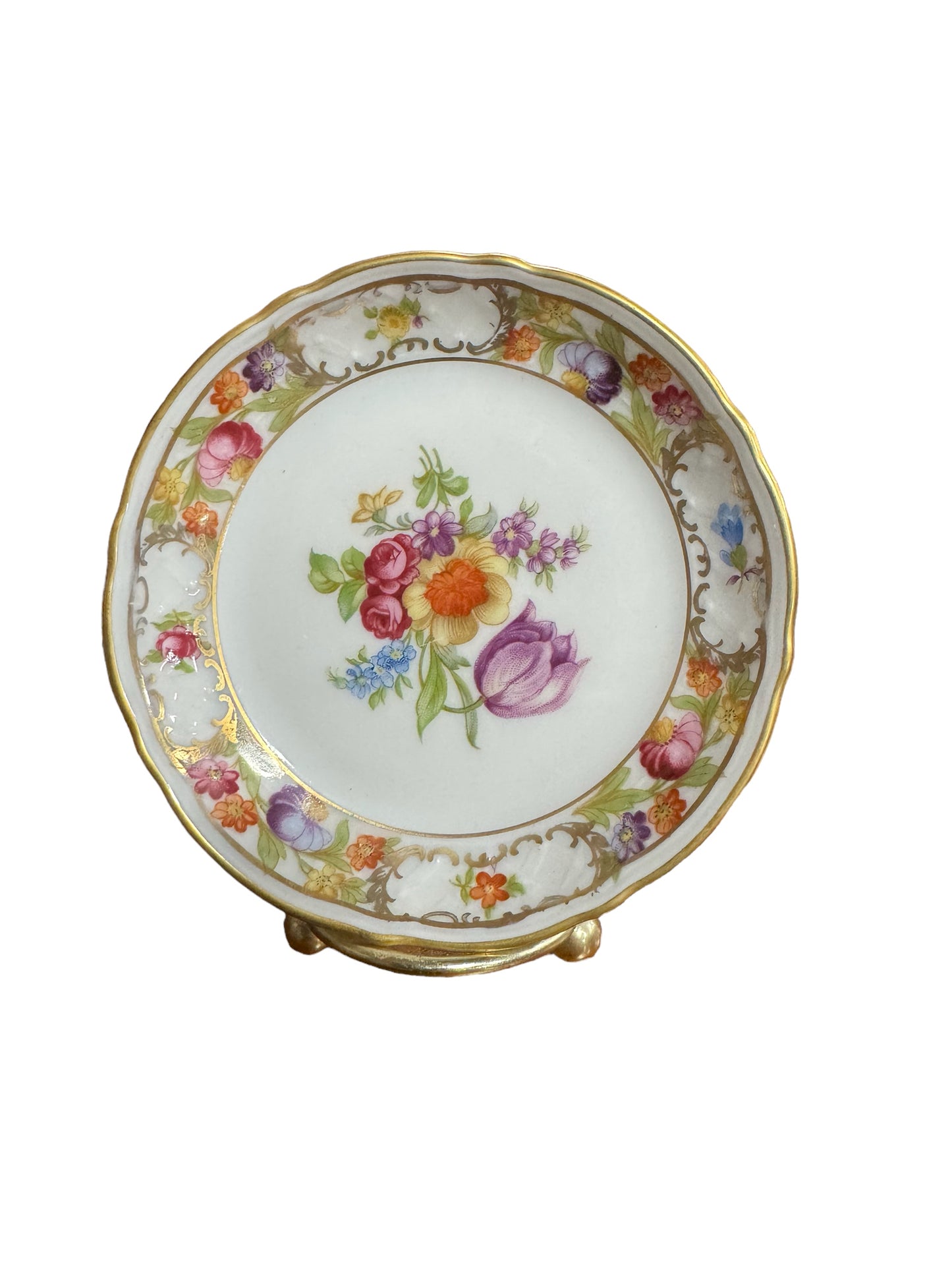 Empress Dresden Flowers Coasters by Schuman - Bavaria