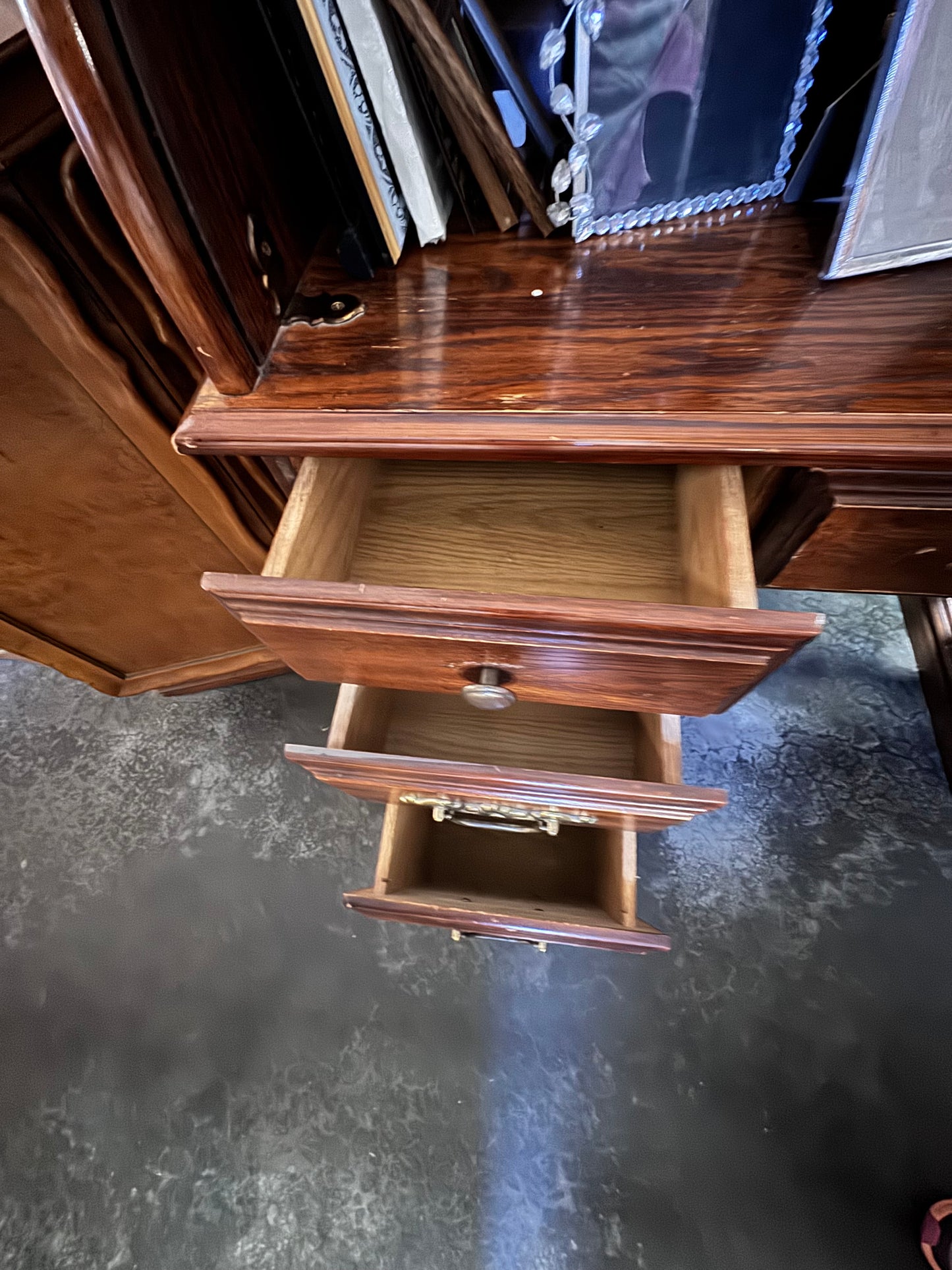 Vintage Roll Top Desk