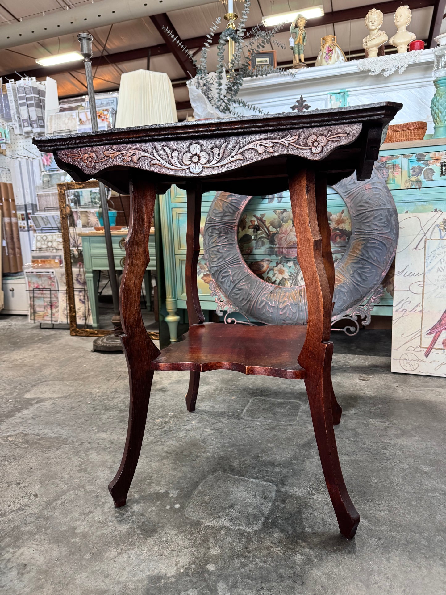 Edwardian Style Parlor Table