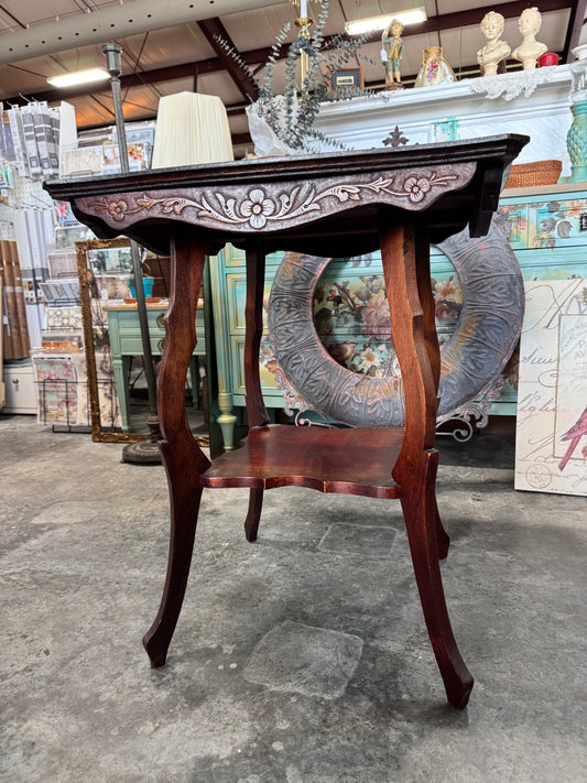 Edwardian Style Parlor Table