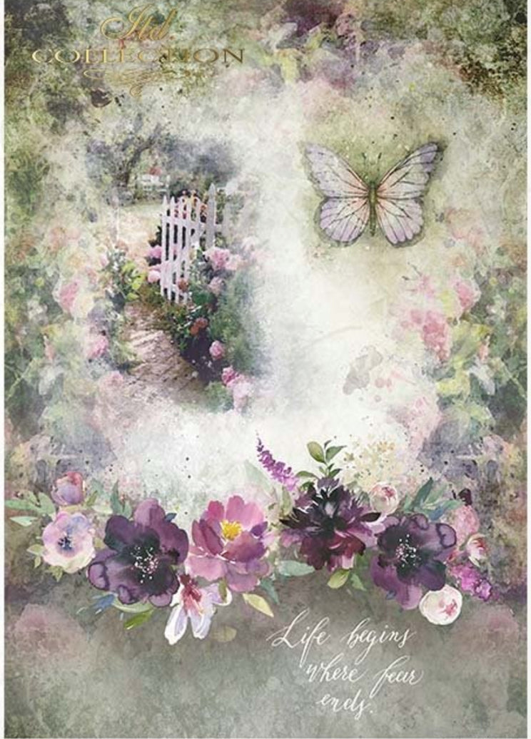 Garden of Dreams ITD Collection Decoupage Rice Paper