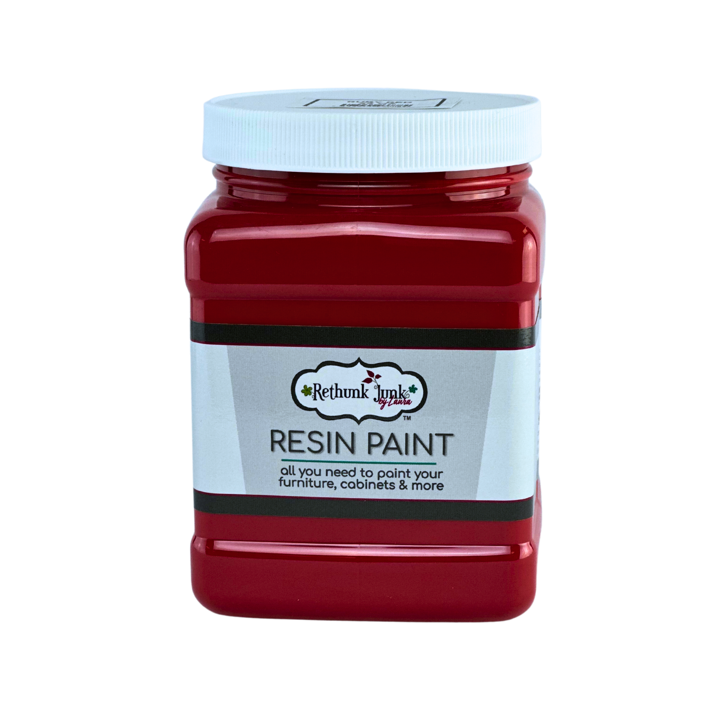 Ruby Red Rethunk Junk Paint by Laura