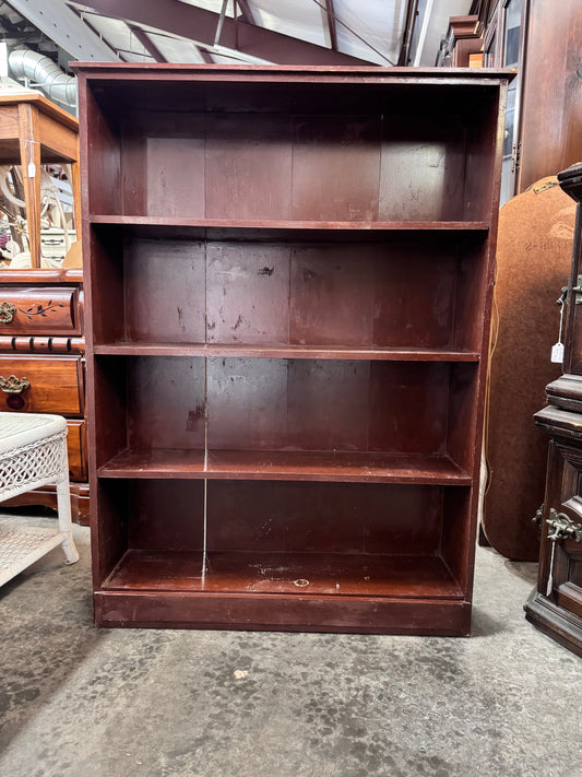 Brown 4-shelf Bookshelf