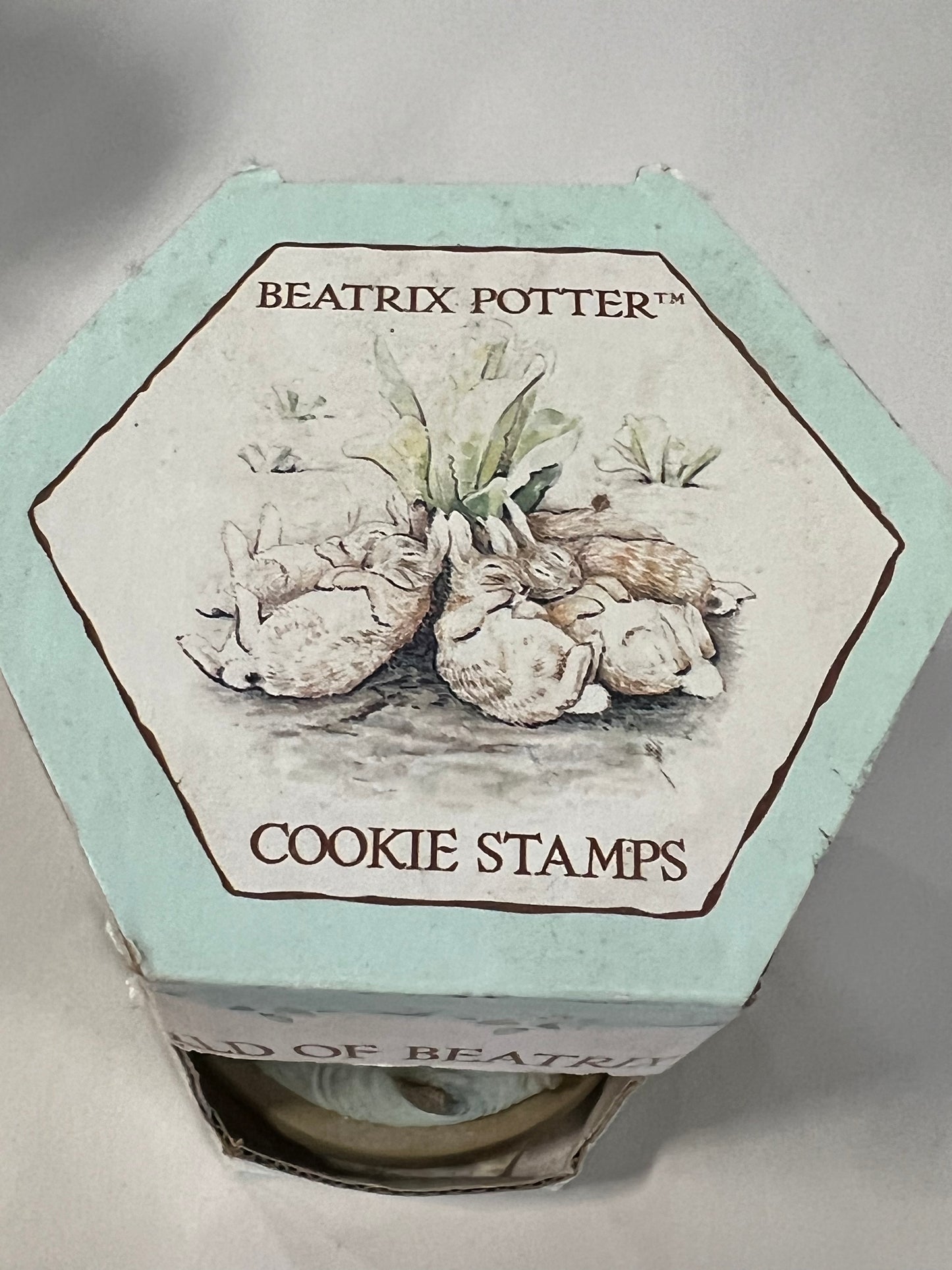 Beatrix Potter Cookie Stamp #327 Mr. Jeremy Fisher