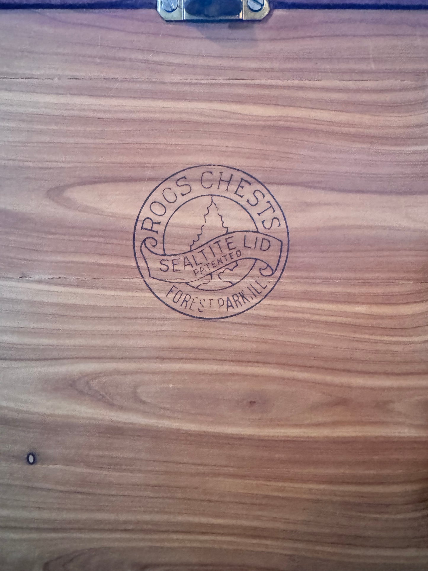 Vintage Edward Roos Tall Sweetheart Cedar Chest