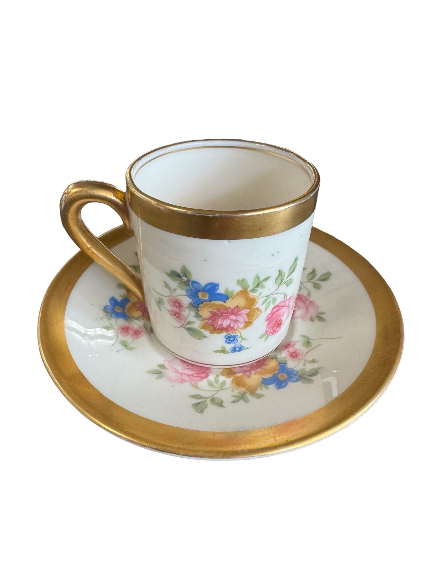 Fine Concorde China Demitasse Cup and Saucer