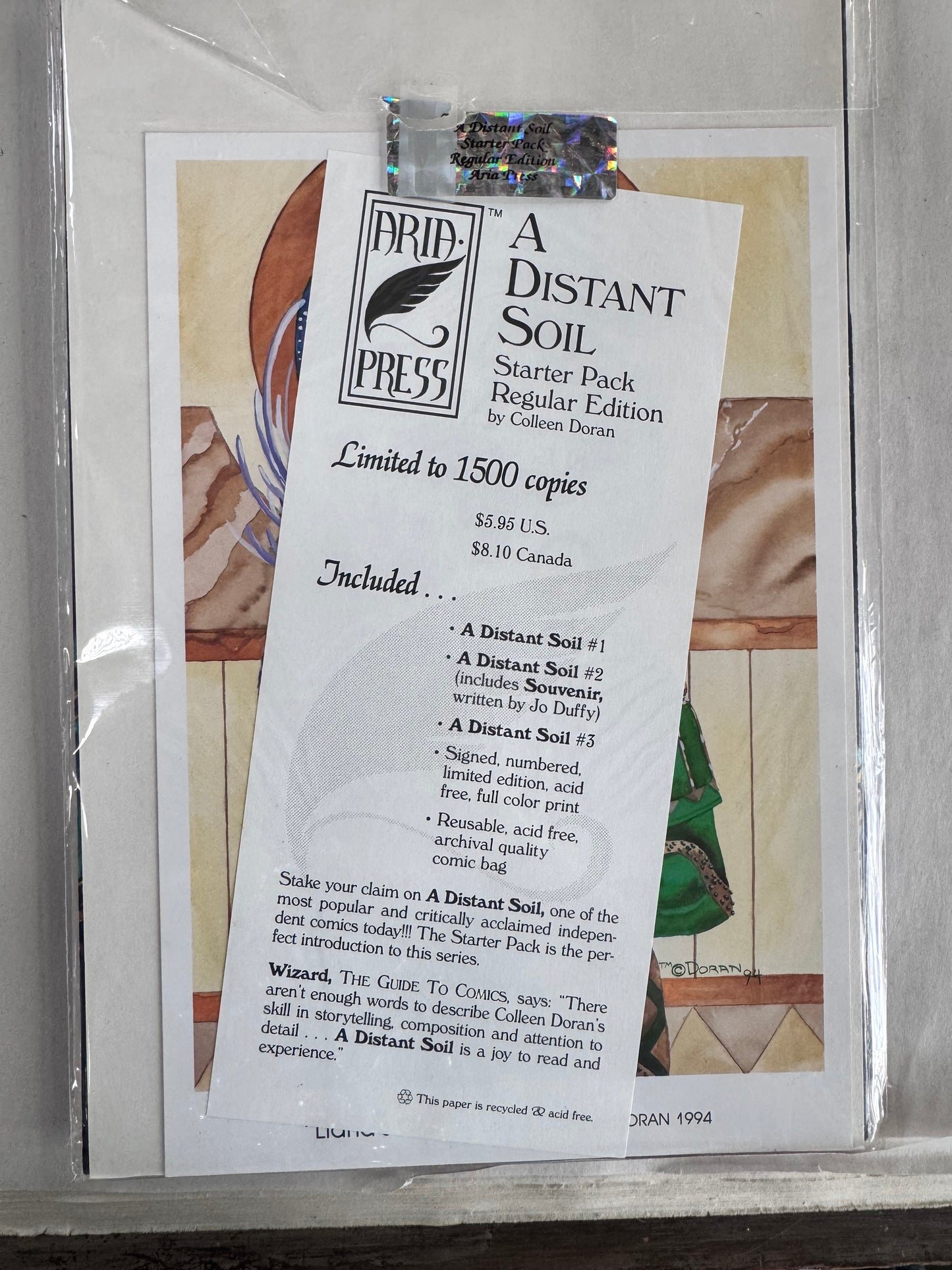 A Distant Soil Lot (1-3) Signed