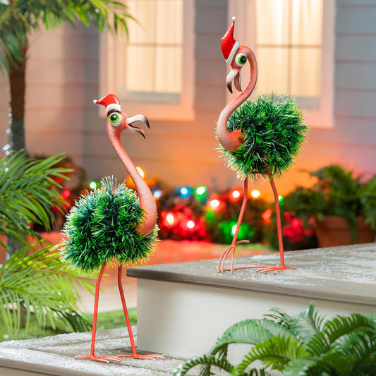 Christmas Vacation Garden Statue