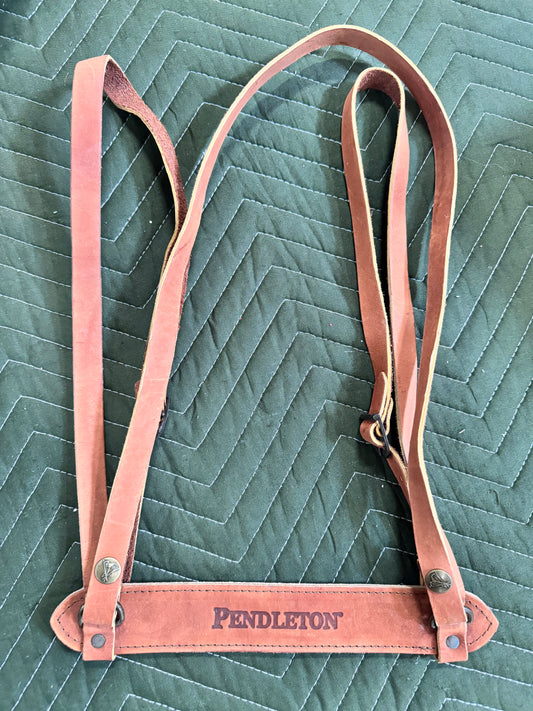 Pendleton Leather Blanket Carrier