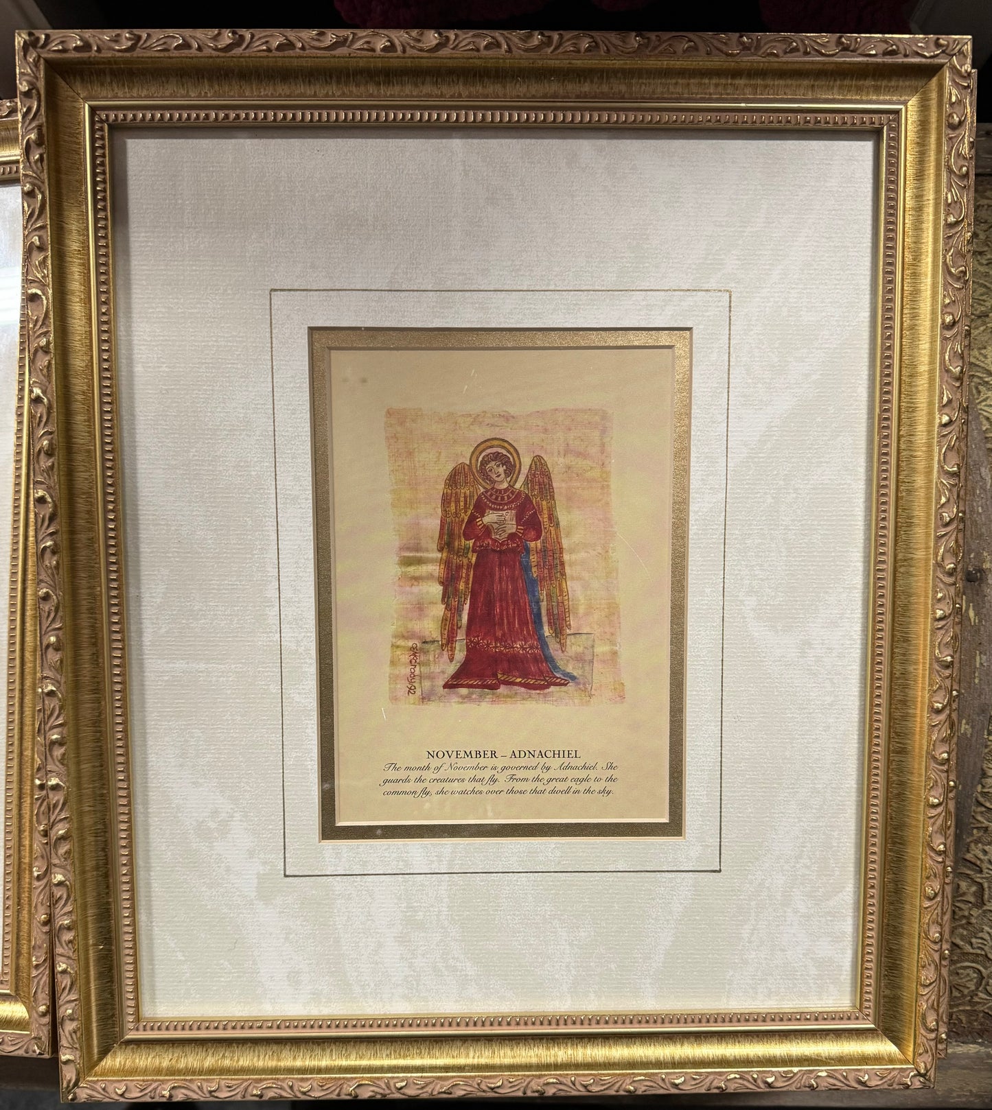 Guardian Angel Framed Matted prints