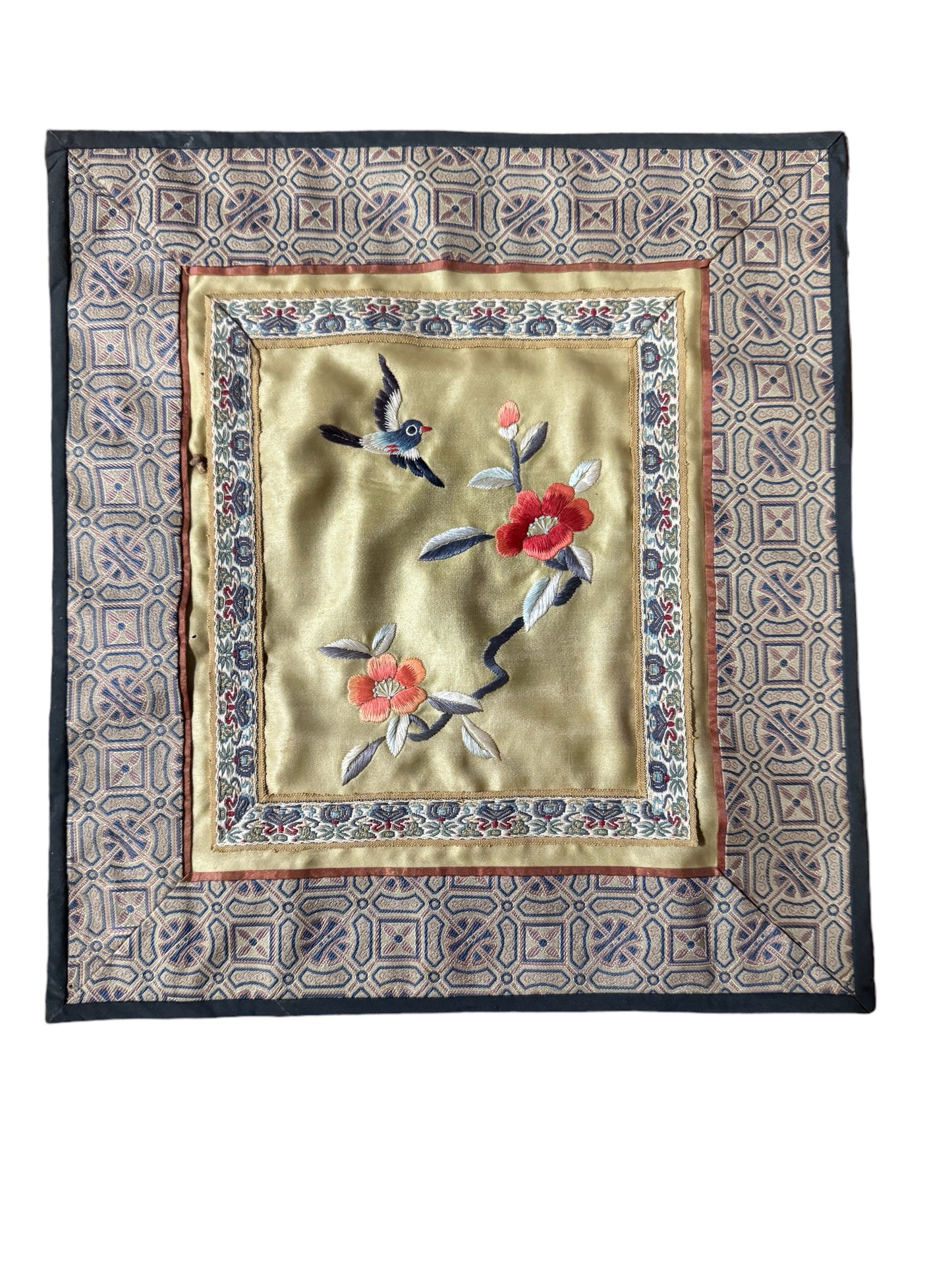 Vintage Asian Silk textiles