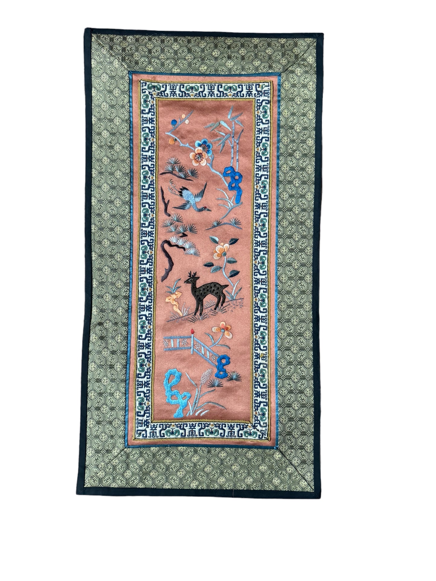 Vintage Asian Silk textiles