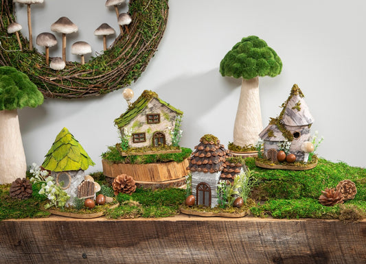 Woodland Fairy Houses Build-A-Village